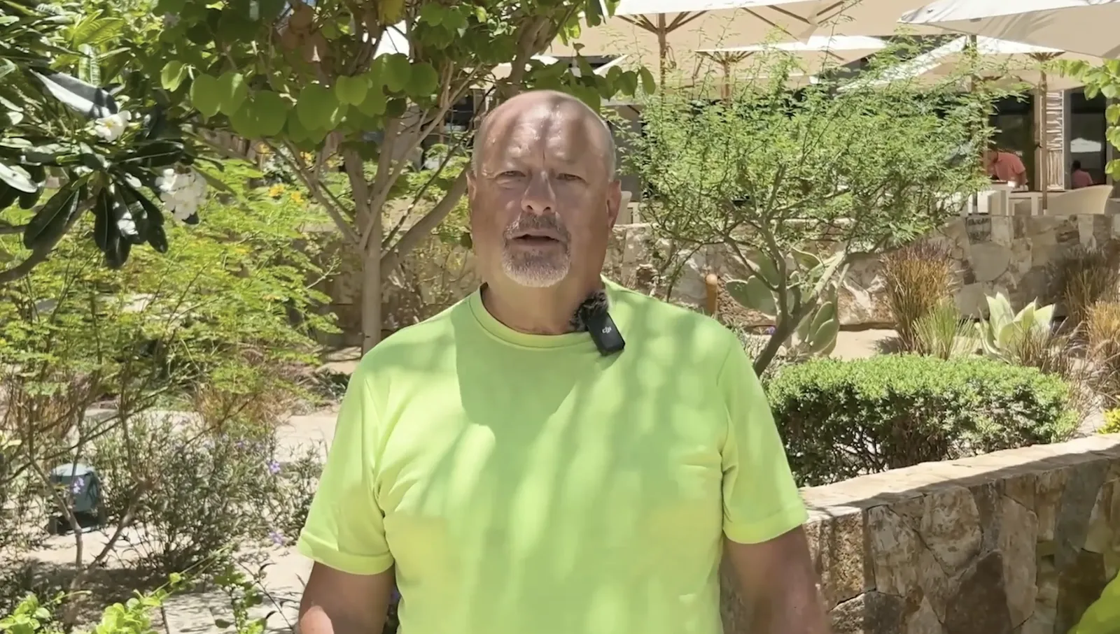 Guest testimonial video thumbnail: refined comfort and attentive service
