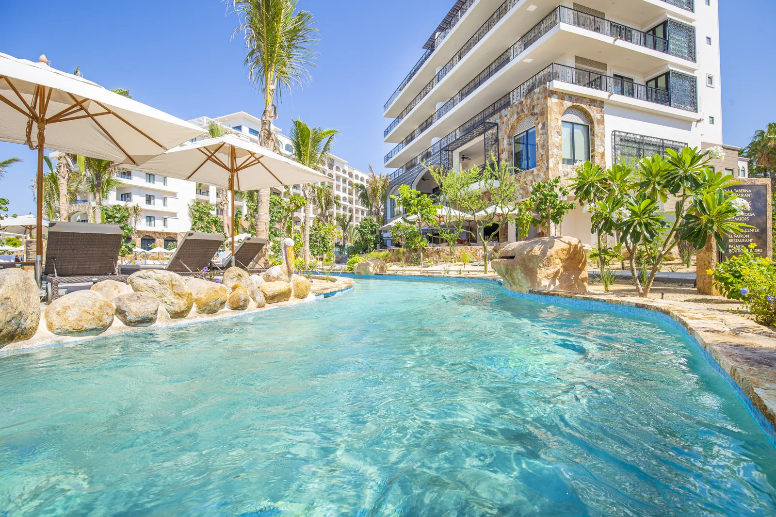 Resort facilities at Villa La Valencia